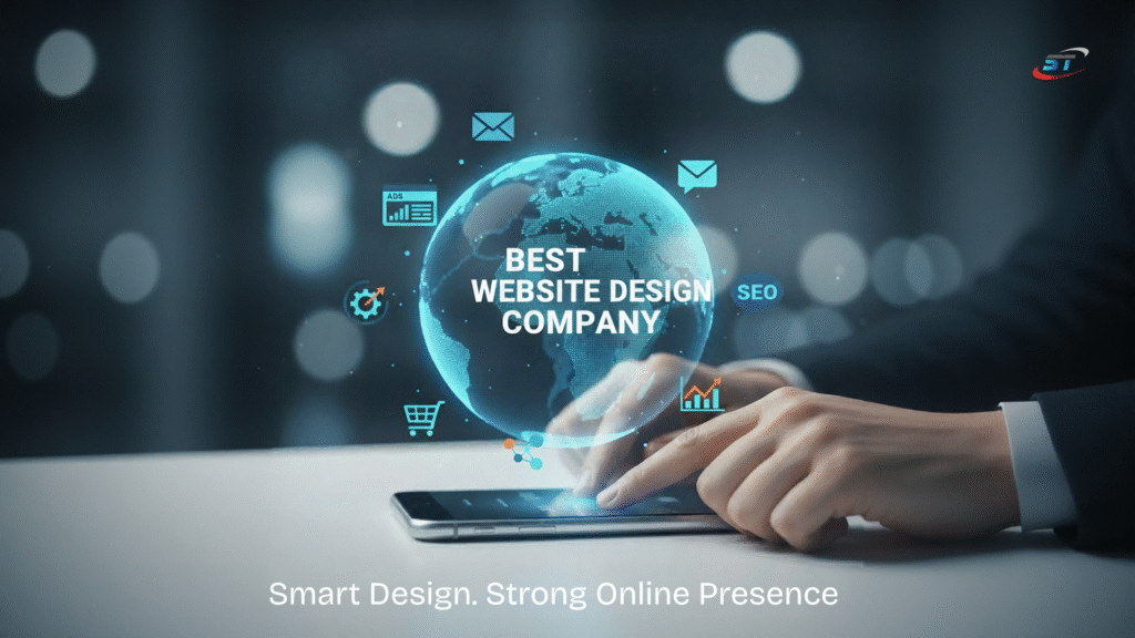 Professional website design company providing modern, SEO-friendly websites