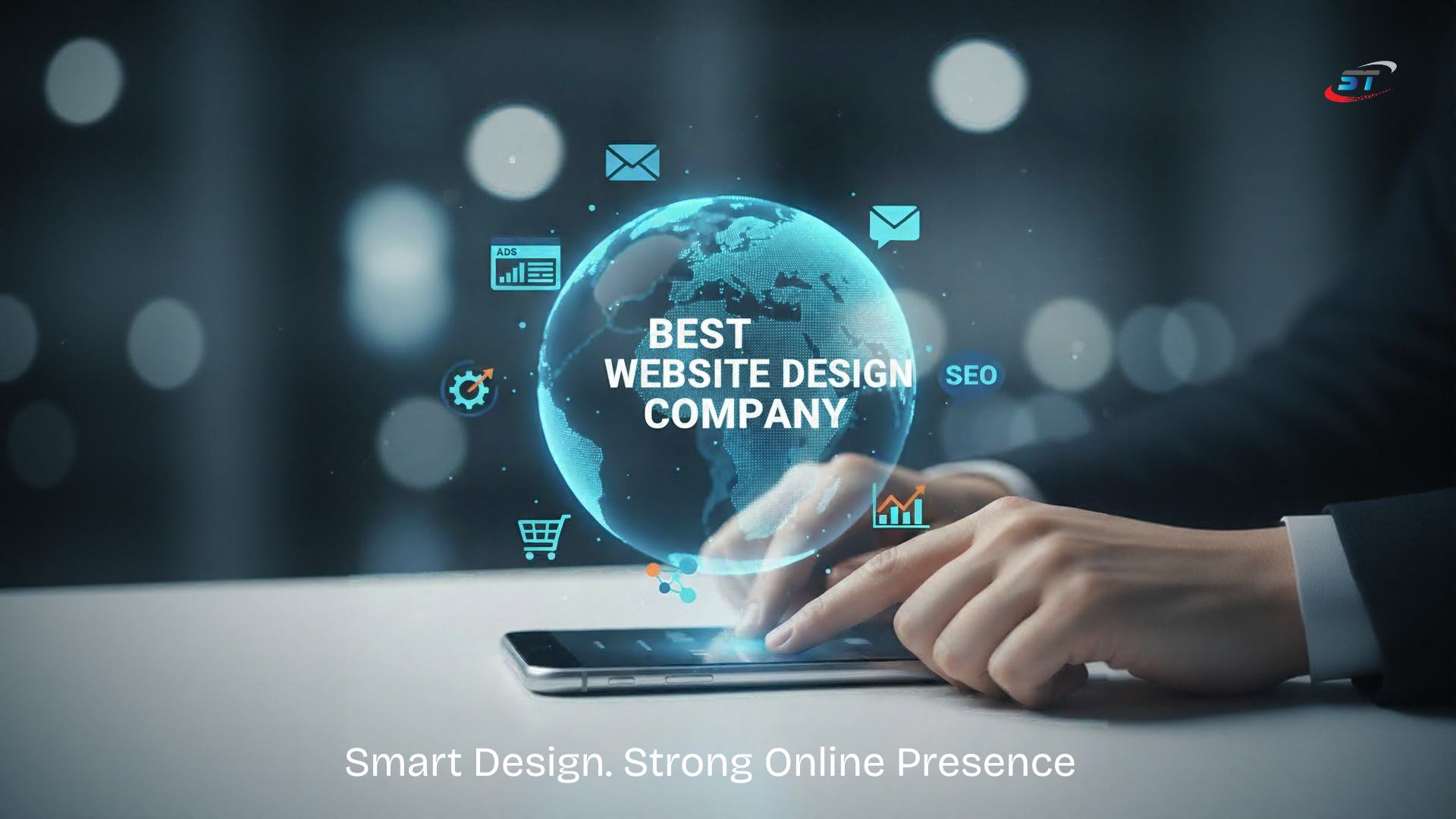 Professional website design company providing modern, SEO-friendly websites